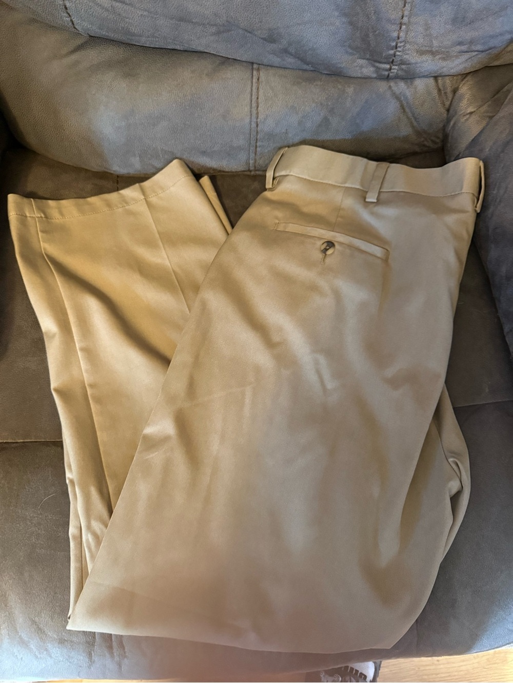 Haggar Khaki Chinos - Tan Finish